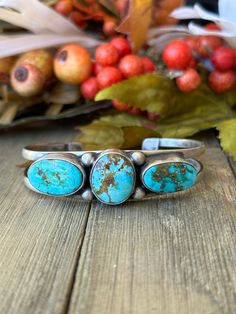 Kathleen Livingston Sonoran Mountain Turquoise Sterling Silver Cuff Bracelet. It measures 1/2 of an inch wide with an inside circumference of 5 3/4 inches and a gap of 7/8 of an inch. Signed by artist and stamped sterling silver.  Thank you for checking out my store, if you have any questions please contact me!!    Exported By ExportYourStore :) SKU:471188042877_1D0D* Adjustable Turquoise Bangle For Collectors, Early Black Friday, Sterling Silver Cuff Bracelet, Special Jewelry, Sterling Silver Cuff, Livingston, Silver Cuff Bracelet, Silver Cuff, Turquoise Sterling Silver