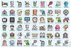 an image of children's playroom icons