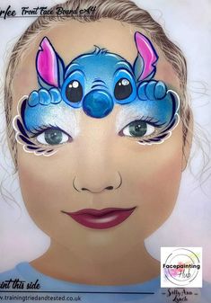 Back To School Face Paint, Face Paint Ideas For Adults, Bluey Facepainting, Fortnite Face Paint, Face Painting Disney, Disney Face Paint, Stitch Face Paint, Cool Face Paint Ideas, Disney Face Painting