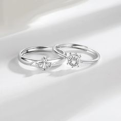 The symbolic anchor motif embodies strength, stability, and enduring love that keeps you grounded through life's adventures. Romantic Rings, Anchor Design