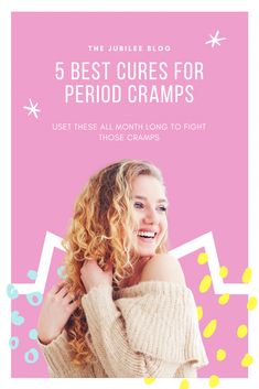 Period Cramps affect 80% of women, here are five ideas to help with PMS in a healthy and easy way to cure those cramps during PMS. How To Stop Period, Period Yoga, Dancer Workout, Period Pain, Holistic Remedies, Medical Advice, Holistic Health, Period