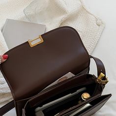 Patterned:Solid colorMaterial:PUClosure:ZipperTheme:OccasionIncluded Components:Messenger BagLining Description:PolyesterItem ID:AA33885Color:black,coffee,brown,BeigeSize:Length, width and height: about 22 * 6 * 14cm; error: about 1cmMaterial: puPackage Content: 1 pcKindly Tip: 1. Conversion: 1 inch= 2.54cm Item Measure by hand, it could be 1-3cm different. hope you can understanding, will be sincerely appreciated.2 .Please be reminded that due lighting effects, monitor's brightness/ contrast se Classic Purse, Briefcase Women, Phone Purse, Purse Patterns, Coffee Brown, Womens Crossbody Bag, Shoulder Purse, Mini Fashion, Square Bag