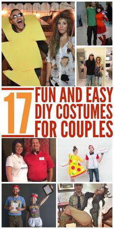 17 fun and easy diy costumes for couples that are perfect for the whole family