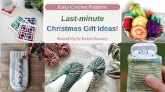 crochet patterns for christmas gift ideas