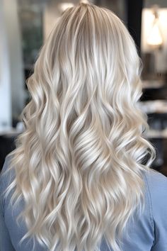 31 Blonde Hair Color Ideas for Summer 2024 Blonde With A Few Lowlights, Redken Pearl Blonde, Blonde Hair With Minimal Lowlights, Platinum Blonde Hair With Peekaboo Color, Cool Blonde Full Highlights, Vanilla Blonde Hair Color Ideas, Bright Blonde Mid Length Hair, Cool Neutral Blonde Hair, Light Vanilla Blonde Hair