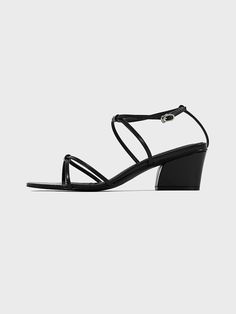 Editor's NoteDOUGH is a shoe brand that pursues a simple and plain lifestyle that is not processed by trends.- Modern mood round shaped toe- Cross shaped straps that wrap the instep- Curved line heel point- Feminine and luxurious mood Measurements (in.)- Size: KR 225MM (35 1/2) - KR 255MM (38 1/2)- Heel Height: 1.97 in.*Fits true to the size Composition & Care- Upper: Cow Leather, Lining: Sheep Leather, Insole: Synthetic Leather- Natural leather may have fine scratches and wri Sheep Leather, Synthetic Leather, Natural Leather, Strap Sandals, Black Sandals, Shoe Brands, Cow Leather, Heel Height, Sandals