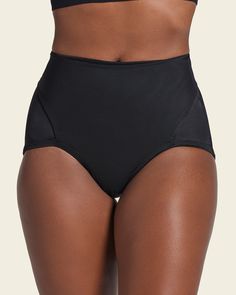 This classic postpartum girdle comfortably compresses your mid-to-lower tummy. Its front panel is made of double-layered PowerSlim® fabric for firm compression. Adjustable Velcro sides allow you to find your perfect fit and choose your own compression level. The stretchy waistband and leg bands are covered for a comfortable fit without panty lines. With no hooks or zippers, this is the ideal panty to wear as you get back into shape, while protecting your c-section incision or recovering from a n Fitted Black Bottoms With Built-in Padding, Classic Stretch Bottoms With Built-in Shorts, Compressive Full Coverage Shapewear With Built-in Padding, Full Coverage Shapewear With Built-in Padding, Compressive Shapewear Brief With Medium Bust Support, Nylon Shapewear With Medium Bust Support And Full Coverage, Supportive Shapewear Bottoms With Wide Waistband, Compressive Black Bottoms With Built-in Padding, Solid Color Brief Shapewear Bottoms