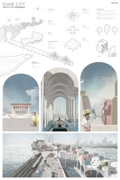 an architectural drawing shows the various stages of construction and how they are used to make it