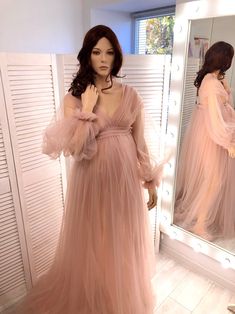 Blush Pink Open Front Long Sleeves Maternity Dress for Photo | Etsy Feminine Long Sleeve Tulle Dress, Feminine Pink Maternity Dress V-neck, Feminine Pink V-neck Maternity Dress, Pink Fitted Maternity Dress For Wedding, Fitted Pink Maternity Dress In Feminine Style, Pink Fitted Maternity Dress, Feminine Fitted Pink Maternity Dress, Fitted Pink Feminine Maternity Dress, Feminine Pink Maternity Dress For Party