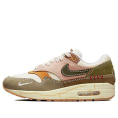 Nike Womens Air Max 1 Premium Wabi-Sabi DQ8656-133 KICKSOVER Air Max One, Nike X Travis Scott, Air Max Day, Dr Shoes, Converse Run Star, Nike Models, Air Max Women, Nike Air Max 1, Air Jordan 3