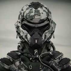 Sci-fi Helmet, Marines Corps, Space Video, Helmet Concept, Futuristic Armor, Pc Video, Futuristic Armour, Sci-fi Armor, Future Soldier