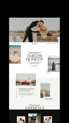 Website Design Layout Editorial Website, Mobile Website Design, Simple Web Design, Wedding Website Design, Showit Website Design, Showit Template, Showit Website Template