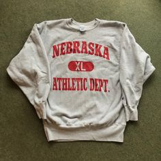 Nebraska Huskers, Athletic Outfits, Shirt Ideas, Hoodie Design, Nebraska, Declutter