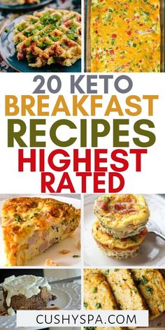 Try keto breakfast meal ideas and start your morning with a boost of energy. These low carb recipes are great when you get bored of eating the same thing every morning. Recipes Almond Flour, Breakfast Meal Ideas, Recipes Thanksgiving, Breakfast Meal, Ketogenic Diet Meal Plan, Ketogenic Diet Plan, Best Keto Diet