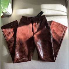 - New With Tags - Fit Nicely, Just Never Wore Them Brown Outfits For Black Women, Afrocentric Fashion, Outfit Inso, Fall 24, Fun Pants, Hard Metal, Brown Outfit, Fall Wear, Y2k Clothes