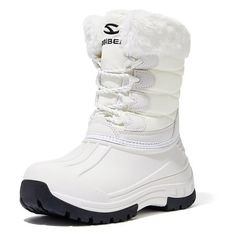 Stay warm and stylish this winter with our premium women's snow boots. Designed for ultimate comfort, these boots feature a weather-resistant exterior and a cozy, insulated lining to keep your feet protected in cold conditions. The rugged, non-slip sole provides excellent traction on icy surfaces, making them perfect for snowy days. Elevate your winter wardrobe with these must-have snow boots. Size: 8.  Color: White.  Gender: female.  Age Group: adult. Winter Duck Boots, Weather Snow, Snowy Day, Snow Boots Women, Winter Snow Boots, Duck Boots, Winter Snow, Winter Wardrobe, Winter Women