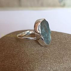 White Gold Topaz Ring In Sterling Silver As Gift, White Gold Sterling Silver Topaz Ring Gift, Aquamarine Birthstone Ring Jewelry, Handmade Aquamarine Promise Ring, Unique Aquamarine Rings For Gift, Unique Aquamarine Rings For Gifts, Sterling Silver Open Emerald Ring As Gift, Sterling Silver Emerald Open Ring As Gift, Sterling Silver Topaz Ring As A Gift