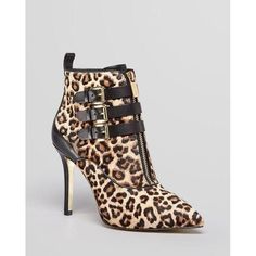 Leopard Pointed Toe Zipper Stiletto High Heels Short Boots G-2985 · Eoooh❣❣ · Online Store Powered by Storenvy Leopard Print High Heels, Heels Short, Leopard Print Booties, Trending Womens Shoes, Shoe Wardrobe, Platform Stilettos, High Shoes, All About Shoes, High Heels Stilettos