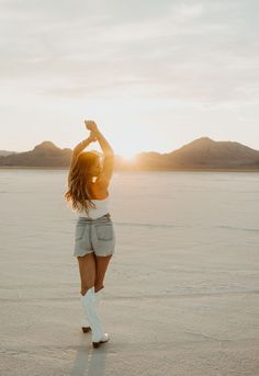 Utah bonneville salt flats portrait glam session of California photographer. Margarita photography bay area utah salt lake city white flats adventurous photography Dunes Photoshoot, Salt Plains