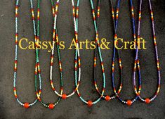 We make these beautiful handmade necklace. Just pick your color. We can also do custom orders. We are Dine' from Tohatchi, New Mexico. If you have any questions just message us.  Thanks for looking at our page. Come check us out on Facebook @ Cassy's Native Selling & Auctions or Cassy's Native Beadwork & Apparels. Western Jewelry Necklace, Basketball Necklace, Santa Anna, Beaded Items, Diy Bracelets With String, Diy Earrings Easy, American Gifts, Native American Necklace, Easy Jewelry