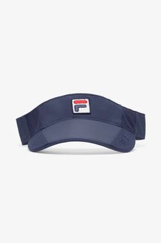 Protect your eyes from the sun wearing this stylish Fila Women's Performance Visor. Wear it both on and off the tennis court. The Fila Women's Performance Visor features an embroidered F box logo. Wear this tennis visor on your matches and protect your eyes and your skin from the sun. Fila Women's Performance Visor SPECS: Front embroidered F box logo and Fila logo on brim. Adjustable back velcro closure. Precurved brim. Underbill reduces glare. Protects you from sun. Materials: 100% polyester wo Summer Sports Visor Baseball Cap, Summer Baseball Cap With Sweatband, Casual Summer Visor For Sports Events, Summer Sports Visor With Sweatband, Sporty Summer Hats For Golf, Sporty Summer Golf Hats, Summer Sports Hat With Cotton Sweatband, Adjustable Summer Hat With Sweatband, Sporty Summer Baseball Cap With Visor