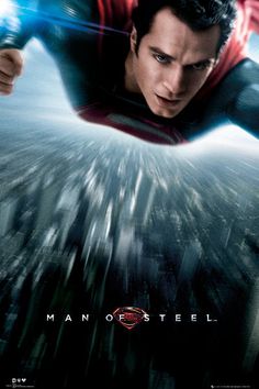 Man Of Steel Poster, Man Of Steel 2013, Henry Cavill Superman, Superman Pictures, General Zod, Beau Film, Superman Man Of Steel, Christopher Reeve