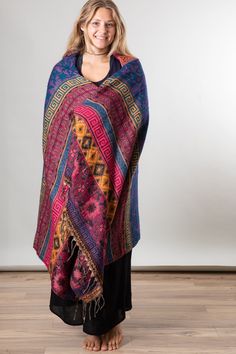 You get the best of both worlds with this beautiful blanket shawl., plus the psychedelic power of paisley. Throw it over your shoulders as a shawl, or toss it on the grass as a picnic blanket, the world is your oyster. How will you use yours? The World Is Your Oyster, World Is Your Oyster, Boho Outfit, Blanket Shawl, The Crossroads, Quirky Fashion, Beautiful Blankets, The Grass, Throw Blankets