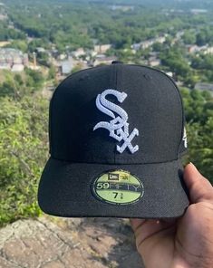 Iced out Chicago White Sox Fitted Hat Authentic New Era  Customized  3-4 days to ship Message me for any questions  Follow my Instagram page Capdesignz White Sox Outfit, Swag Hats, Fox Hat, Page Instagram, Sox Hat, Follow My Instagram, Instagram Page, White Sock, Fitted Hat