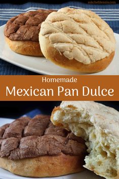 homemade mexican pan dulce is the perfect way to use up leftover bread