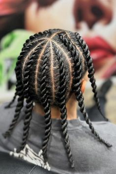 Twist Braids For Men, Short Men's Hairstyles, Male Braids Hairstyles, Creative Cornrow Hairstyles, Cornrow Twist, Box Braids Ideas, Male Braids, Cornrows Hair, Cornrow Styles For Men