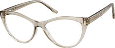 These chic cat-eye glasses will elevate any look. The medium-wide eyeglasses is made with lightweight TR90 plastic and feature spring hinges for all-day comfort. It has a glossy finish and is available in the following color options: translucent fawn translucent lavender/green ombre and blush/brown pattern. | Zenni Women's Cat-Eye Prescription Eyeglasses Brown TR Kibbe Style, Natural Kibbe, Glasses Ideas, Everyday Glasses, Diamond Face Shape, Cat Eye Glasses Frames, Eye Prescription, Zenni Optical, Eyeglasses Frames For Women