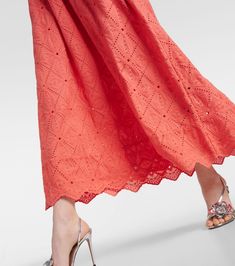 Find DOROTHEE SCHUMACHER Generous Gaze Broderie Anglaise Kaftan on Editorialist. Material: 93% cotton, 7% polyester. Care instructions: machine wash at 30 degrees. Made in Morocco. Designer color name: Coral. Traditional Summer Dress With Cutwork, Elegant Cotton Dress With Cutwork Details, Traditional Spring Cutwork Dresses, Red Chikankari Embroidery Summer Dress, Elegant Red Dress With Chikankari Embroidery, Spring Cotton Dresses With Cutwork, Red Cotton Dress With Chikankari Embroidery, Festive Cotton Dress With Cutwork Details, Festive Cotton Cutwork Dress