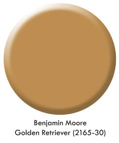 a brown color with the words, behram moore golden retriever 216 - 350