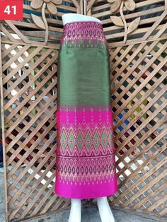 #ad Top Rated LAOS/THAI SILK SARONG SKIRT WAIST ONE SIZE WRAP AROUND/LENGTH 34/35 , Fashion Women's Top Traditional Multicolor Long Wrap Skirt, Traditional Green Skirt, Traditional Silk Skirt With Traditional Drape, Traditional Long Silk Skirt, Silk Sarong, Silk Skirts, Sarong Skirt, Thai Silk, Silk Skirt