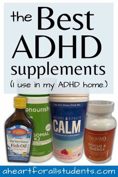 17 Best ADHD Supplements to Improve Symptoms Naturally - A Heart For All Students Vitamins For Add Adults, Keto Kids, Kids Vitamins, Emma Kate, Add Kids, Sensory Diet, Auditory Processing, L Tyrosine, Parenting Resources