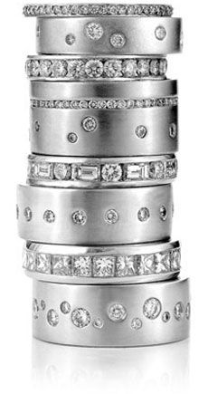 Reviews for Christopher Duquet Fine Jewelry Design Vintage Anniversary Rings, Stacked Rings, Stack Rings, Shiny Objects, Wedding Anniversary Rings, Shine Bright Like A Diamond, Diamond Anniversary Rings, Premier Designs