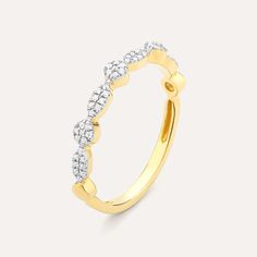 SKU# R-0449 Ring Size - Available in 4 to 10 size Diamond Weight 0.20cts Ring Width 8.0 mm Thickness 2.20 mm Finish 14k gold plated sterling silver or in sterling silver. Avoid contact with anything containing derivatives of alcohol.