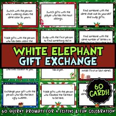 the white elephant gift exchange is an easy and fun way to give kids christmas gifts