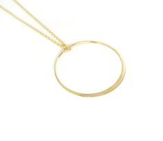 Long Circle Necklace Circle Necklace, Gold Filled Jewelry, Gold Filled Chain, Base Metal, Gold Filled, Gold Bracelet, Gold Necklace, Gold Plate, Chain