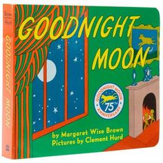 an old children's book with the title goodnight moon