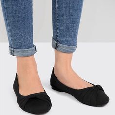 Simple Black Ballet Flats. Never Worn Black Flats Shoes, Suede Flats, Black Ballet Flats, Flat Color, Black Flats, Loafer Flats, Ballet Flats, Flat Shoes Women, Faux Suede