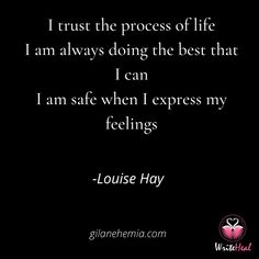 an image with the quote i trust the process of life i am always doing the best that i can