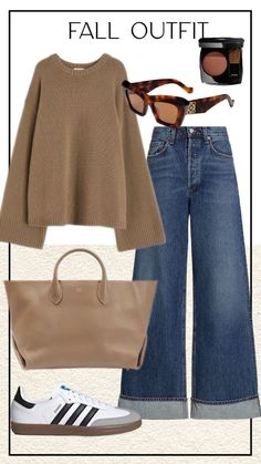 Cuffed Jeans Outfit, Wide Leg Jeans Outfit, Legs Outfit, Wide Leg Pants Outfit, Look Boho Chic, Jeans Outfit Winter, Jeans Outfit Fall, Mode Tips