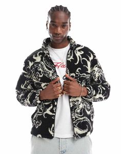 Jackets & Coats by Ed Hardy No need to keep scrolling All-over pattern High collar Zip fastening Regular fit Converse Chuck Taylor White, Flip Flop Boots, Leopard Print Baby, Shorts Co Ord, Dragon Print, Bungee Cord, Jd Sports, Maxi Dress Trend, Ed Hardy