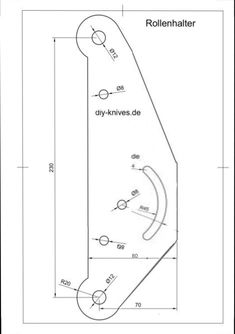 the drawing shows an image of a door handle with measurements and instructions for how to use it