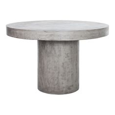 Cassius Outdoor Dining Table 2 Concrete Outdoor Dining Table, Round Outdoor Dining Table, Concrete Dining Table, Outdoor Patio Table, Concrete Materials, Outdoor Dining Spaces, Dining Table Bases, Concrete Table, Table Ronde