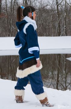 Korra cosplay Korra Cosplay, Snow Outfit, Winter Boot, Avatar, Halloween, Disney, Boots, Drawings, Quick Saves