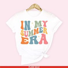 In My Last Day Of School Era Shirt Teacher Last Day Of School Gift For Teacher Appreciation Schools Out for Summer End of Year Teacher Gifts MORE SCHOOL ITEMS: https://etsy.me/3M5a8Vj Shop with Confidence! We are a 5-Star Rated Shop operating since 2015! Price is Per Shirt- here's how to order: 1. Select your shirt design, color & size in the drop down menu. 2. Click Add to Cart, then go back and repeat for each shirt. SIZING: * Tees are Unisex, classic fit. Please refer to size chart in listing Funny Letter Print Shirt For Summer, Summer Shirt With Funny Text, Funny Text Shirt For Summer, Funny Letter Print T-shirt For Summer, Funny Shirt With Text Print For Summer, Funny Summer T-shirt With Letter Print, Funny Text Print Shirt For Summer, Funny Letter Print Tops For Summer, Funny Summer Tops With Letter Print