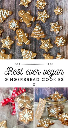 the best ever vegan gingerbread cookies