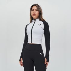 Nwt Smoke Free Fast Shipping Bundle To Save A Versatile White Stretch Outerwear, White Fitted Functional Outerwear, Fitted Functional White Outerwear, Versatile White Outerwear For Fall, Functional White Fitted Outerwear, White Fitted Casual Track Jacket, Casual Fitted White Track Jacket, White Fitted Track Jacket For Sports, Versatile Black Track Jacket For Fall